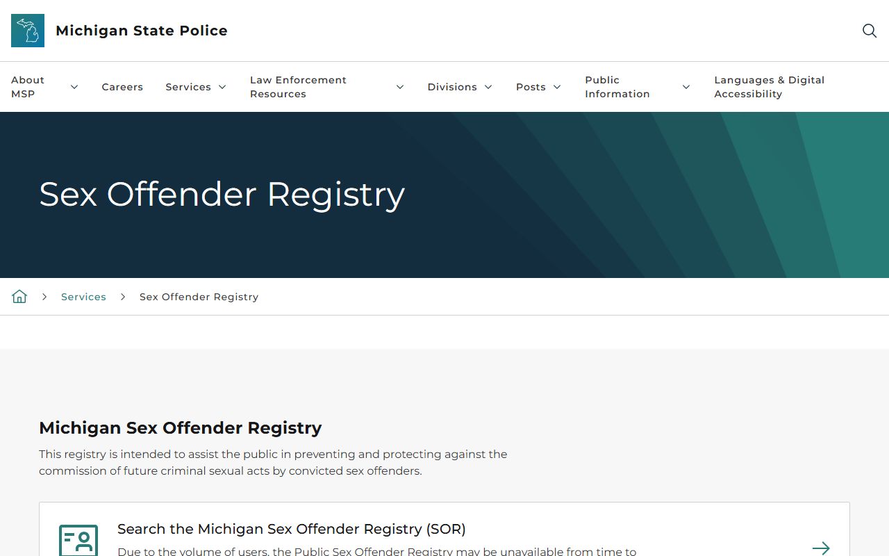 Alcona County charge records and statewide criminal history lookup