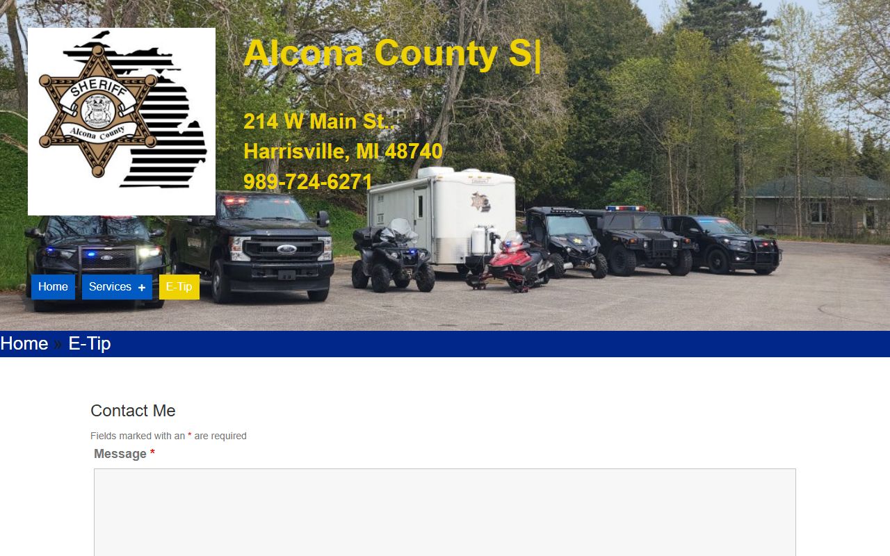 Alcona County arrest records and background check services