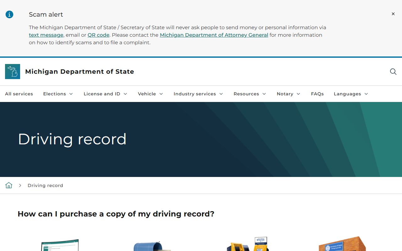 Alcona County traffic court record versus state driver record